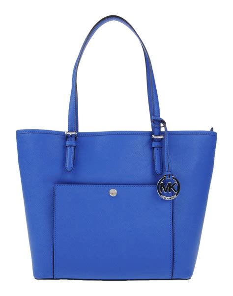 blue purse michael kors|michael kors blue handbags clearance.